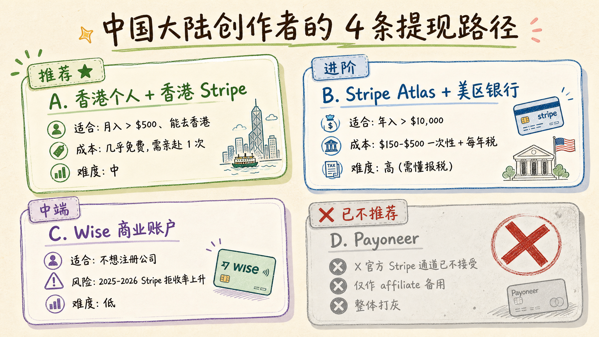 payout-paths|提现路径对比